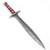 Movie Replica Elven Made Damascus Steel Sword Dagger