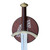 Direwolf Replica Display Decorative Sword Wall Mount Included