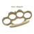 Knock Em’ Dead 100% Pure Brass Knuckle Buckle
