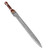 Ancient Roman Inspired Damascus Steel Gladius Historical Replica Sword