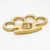 Perfect Balance 100% Pure Brass Knuckle Paper Weight Accessory