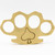 Full House 100% Pure Brass Knuckle Paper Weight Accessory
