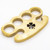 Lucky Charm 100% Pure Brass Knuckle Paper Weight Accessory