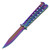 King’s Thorn Balisong Butterfly Knife Flipper Knife | Aurora Titanium