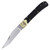 Obsidian Resonating Clip Point Automatic Lever Lock Knife