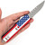 Simply the Best Automatic OTF American Flag Out the Front Pocket Knife