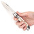 Command of Light Automatic Lever Lock Knife with Real Mother Pearl Handle
