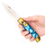 Elusive Horizon Switchblade Lever Lock Automatic Knife | Pearl Blue Handle & Gold Hardware Elusive Horizon Switchblade Lever Lock Automatic Knife | Pearl Blue Handle & Gold Hardware