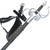Rigid Nature Hand Crafted Right-Handed Leather Adjustable Rapier Sword Frog Belt w/ Steel Buckle Fastenings – Black Rigid Nature Hand Crafted Right-Handed Leather Adjustable Rapier Sword Frog Belt w/ Steel Buckle Fastenings – Black