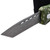 Camouflage Damascus Tanto OTF Knife - Tactical Silhouette Series