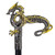 Wyvern of Wisdom Ornate Dragon Hidden Blade Sword Cane