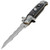 Rock Bottom Automatic Push Button Bolster Lock Stiletto Knife | Kris Blade