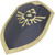 Zelda Shield - Painted Steel with Adjustable Belt and Handle Zelda Shield - Painted Steel with Adjustable Belt and Handle