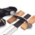 Premium High Carbon Spring Steel Sword – Double-Edged Blade, Full Tang with Leather Sheath