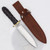 Marbles Fixed Blade Knife with Wood Handle & Leather Sheath Marbles Fixed Blade Knife with Wood Handle & Leather Sheath