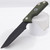 Black Tactical Tanto Fixed Blade Knife with Nylon Sheath Black Tactical Tanto Fixed Blade Knife with Nylon Sheath