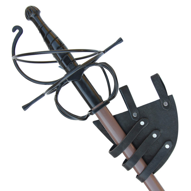 Leather Medieval Sword Frog for Long Swords and Rapiers