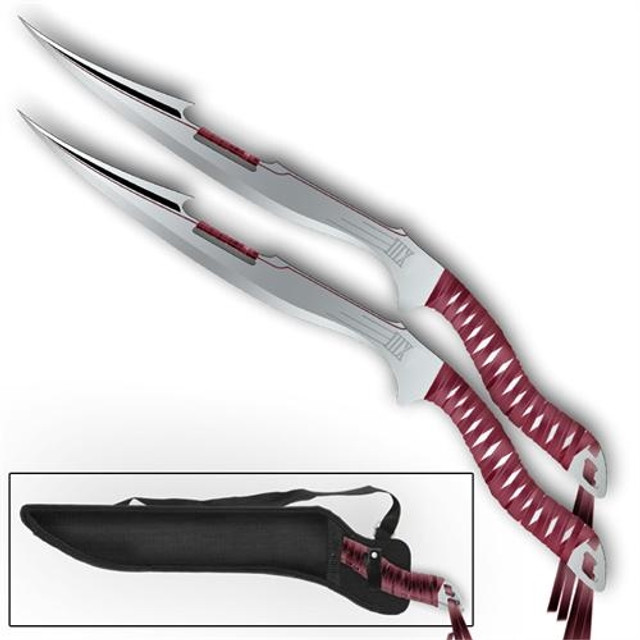 Armageddon Throat Slitter War Blade Set Armageddon Throat Slitter War Blade Set