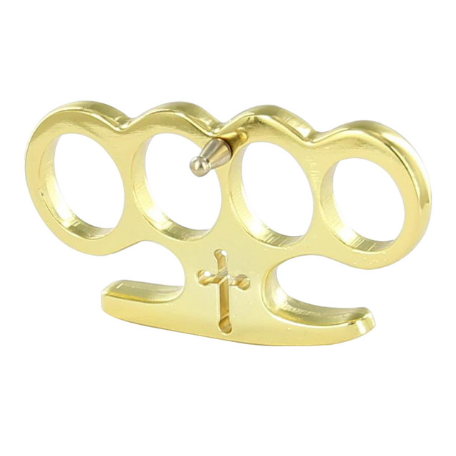 Cardinal Revenge Gold Buckle Knuckle Paperweight Cardinal Revenge Gold Buckle Knuckle Paperweight