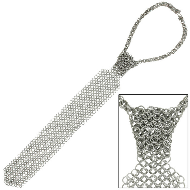 Medieval Chainmail Business Tie