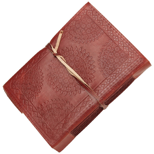 Medieval Circular Embossed Handmade Journal Diary Medieval Circular Embossed Handmade Journal Diary