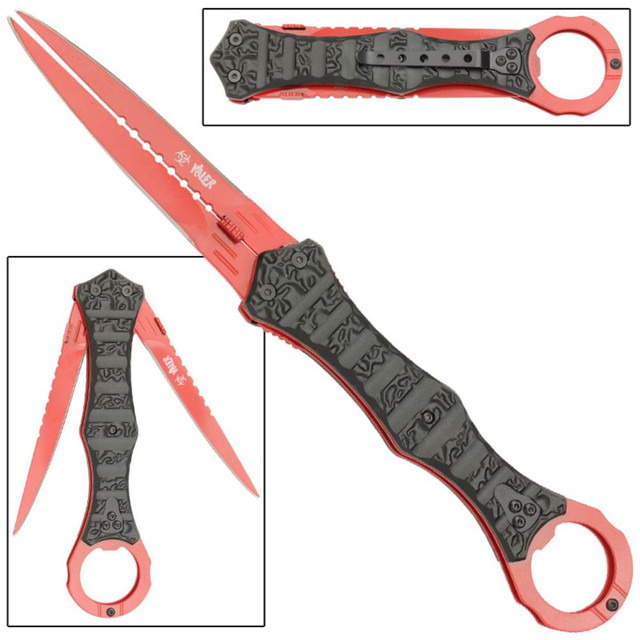 Blood Thirsty Killer Ravenous Liner Lock Knife