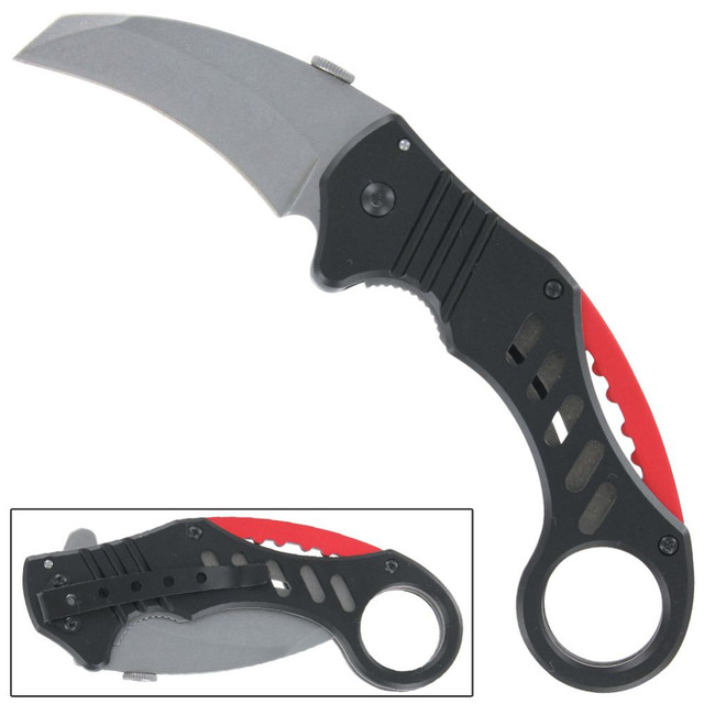 Mechanical Energy Spring Assist Karambit Mechanical Energy Spring Assist Karambit