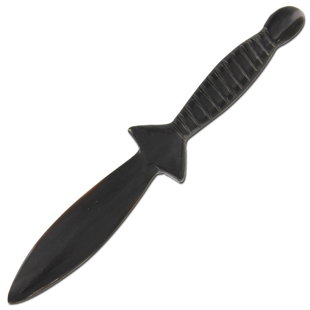 Natural Horn Training Boot Knife Natural Horn Training Boot Knife