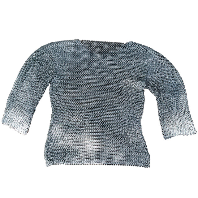 Knights Full Sleeve Hauberk Chainmail Medium Knights Full Sleeve Hauberk Chainmail Medium