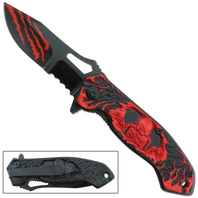 Demons Asylum Spring Assist Knife