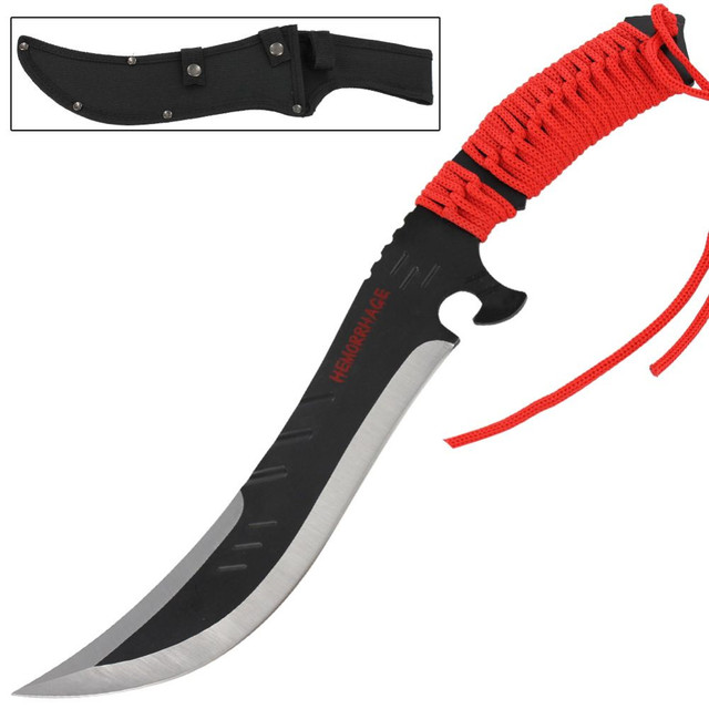 Full Tang Hemorrhage Hunting Knife Full Tang Hemorrhage Hunting Knife