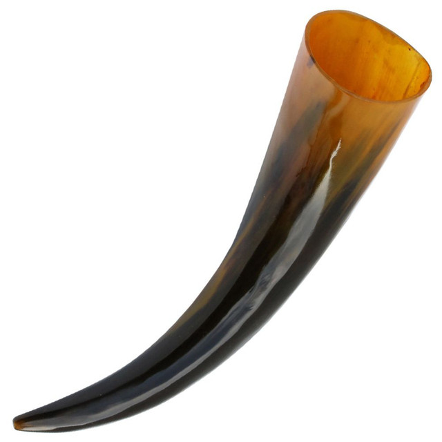 Tigers Eye Warriors Feasting Horn – Wholesale Handmade Polished Drinking Horn