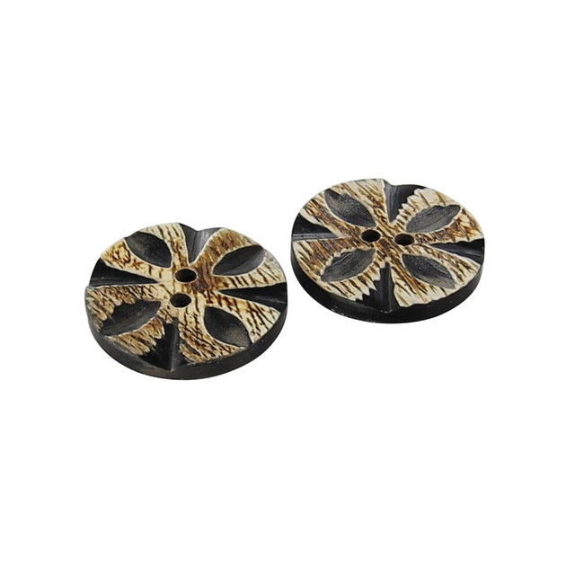 Sweet Jasmine Hand Carved Button Set Sweet Jasmine Hand Carved Button Set