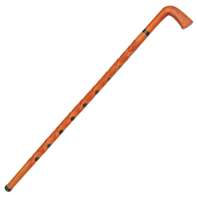 Lively Promenade Wooden Handcrafted Walking Cane Lively Promenade Wooden Handcrafted Walking Cane