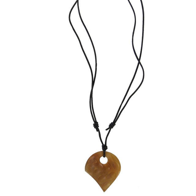 Simpler Time Natural Horn Pendant Necklace Simpler Time Natural Horn Pendant Necklace