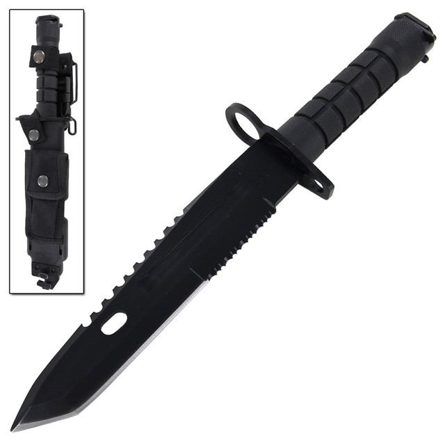 American Special Ops Military Team Survival Knife