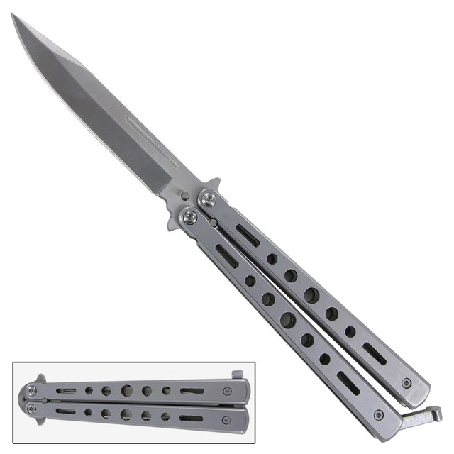 Heavy Duty Tilt-A-Whirl Butterfly Knife Heavy Duty Tilt-A-Whirl Butterfly Knife