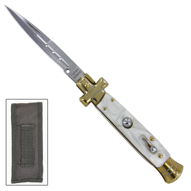 Marble Slab Italian Milano Stiletto Knife Marble Slab Italian Milano Stiletto Knife