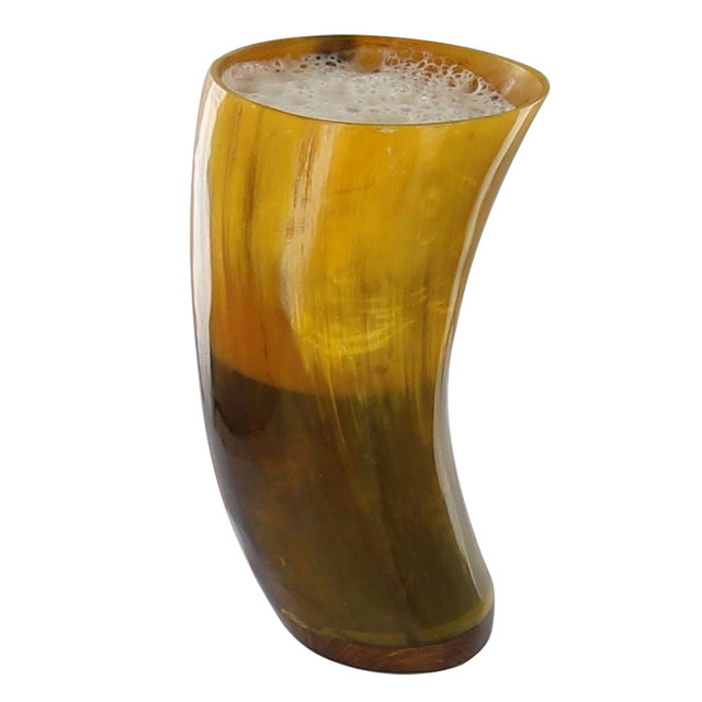 Drink of the Gods Handmade Horn Tumbler