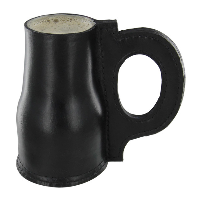 Handmade Leather Pale Ale Jacks Tankard Handmade Leather Pale Ale Jacks Tankard
