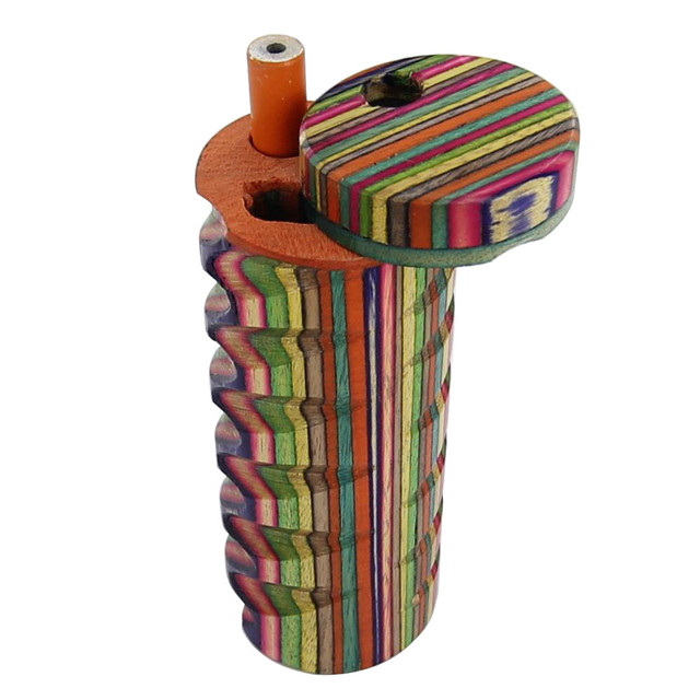 Wooden Age of Aquarius Cigarette Case Dugout Wooden Age of Aquarius Cigarette Case Dugout