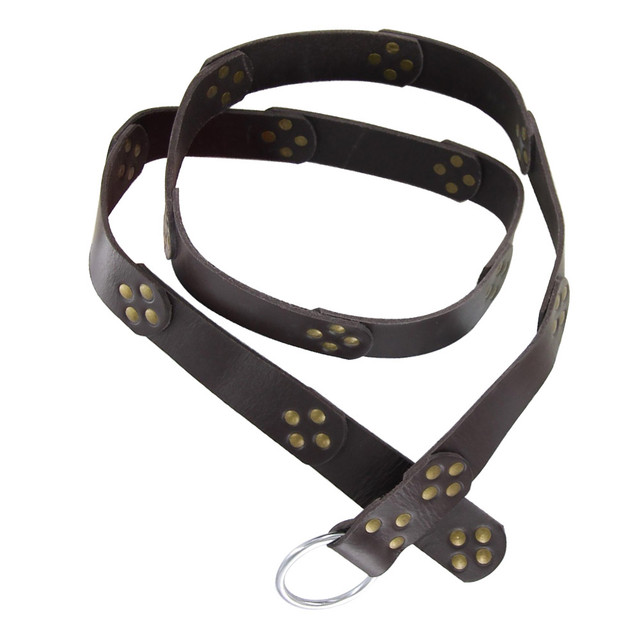 Handmade Warrior Status Medieval Leather Belt Handmade Warrior Status Medieval Leather Belt