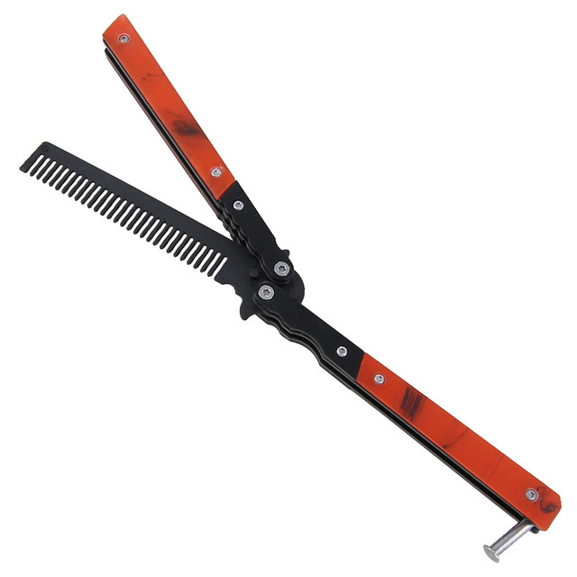 Training Burning Transgressor Butterfly Comb Knife