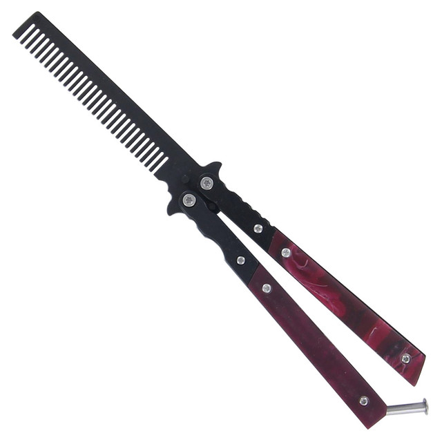 Practice Sangria Nights Training Butterfly Comb Knife