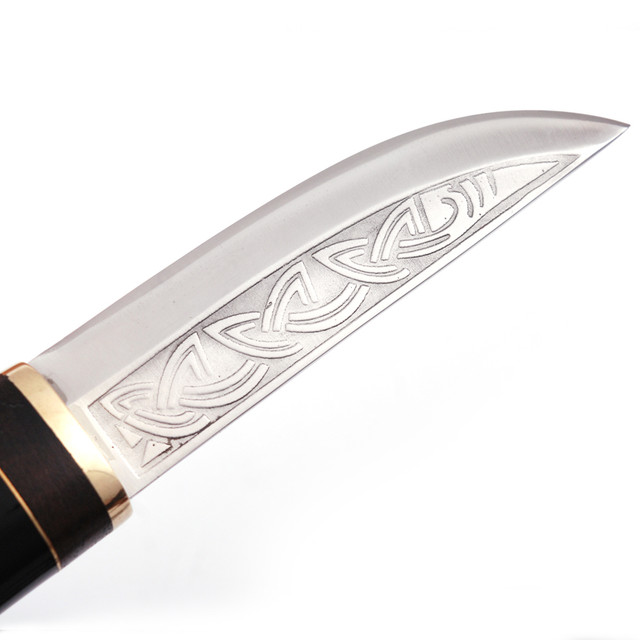 Scandinavian Norwegian Style Outdoor Viking Knife