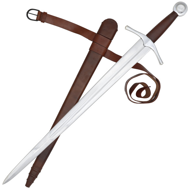 Armory Replicas ™ Functional 14th Century Arming Sword Scabbard Included