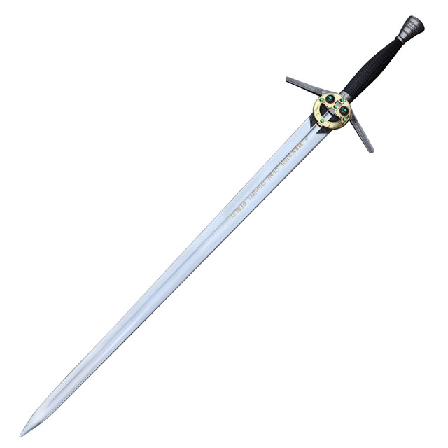Monster Hunter Decorative Replica Steel Sword With Scabbard [TV Series Edition]
