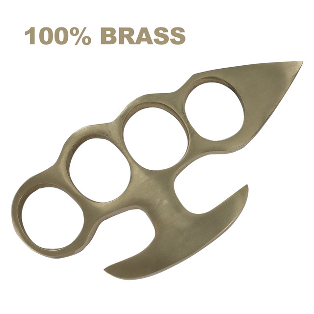 Underdog 100% Pure Brass Knuckleduster Novelty Paper Weight Accessory