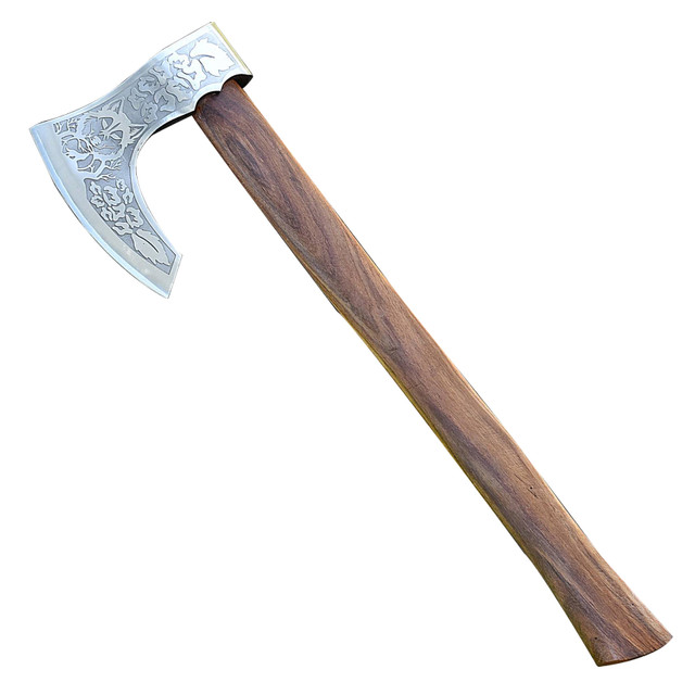 One With Nature Carbon Steel Outdoor Bearded Axe