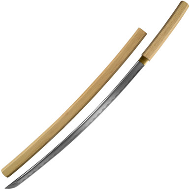 茶 karahana Classic Tiger Katana, Wakizashi & Tanto set by Paul Chen